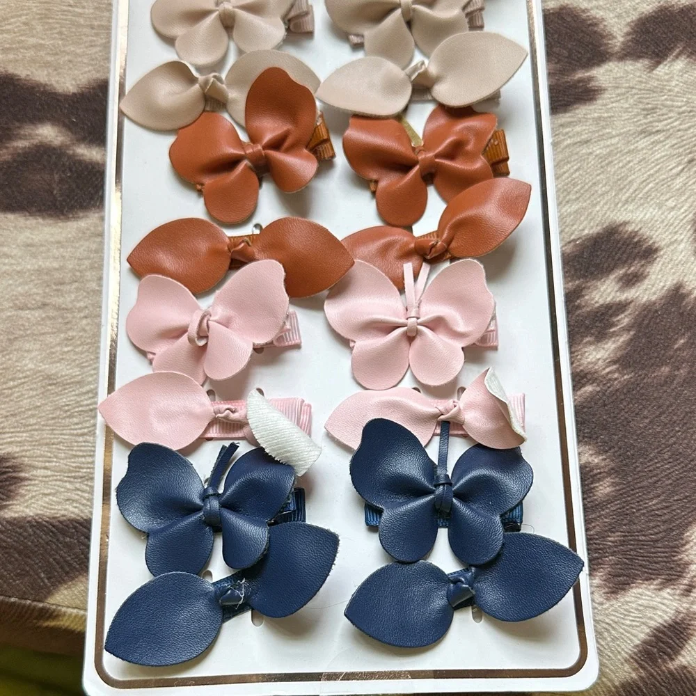 Stepping Stone Floral‎ Hair Clip Set - Multicolor